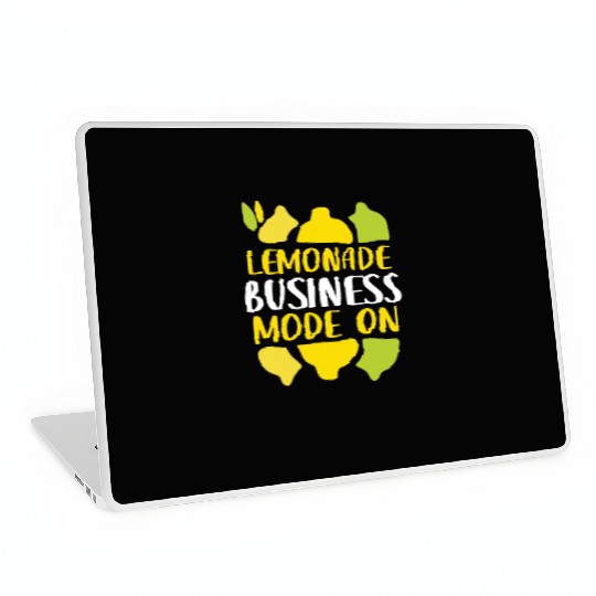 Lemonade Business Mode On Summer Fruit Lemon Laptop Skins