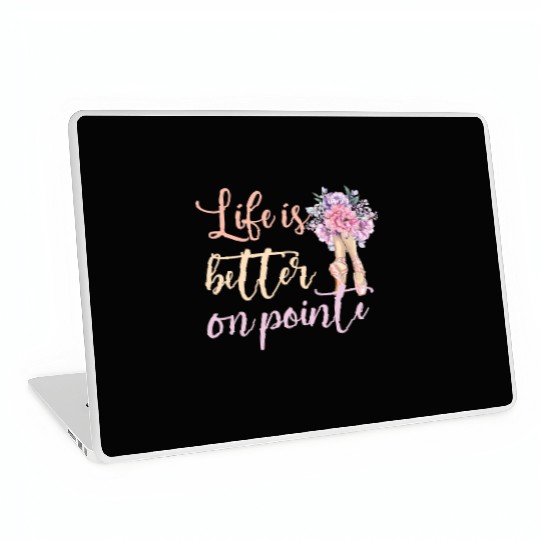 Ballet Dancing Ballerina Proud Ballet Dancer Laptop Skins