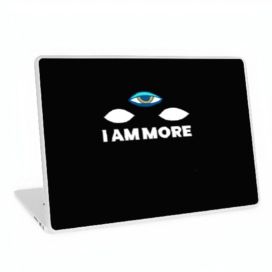I Am More Third Eye Relax Yoga Yogi Laptop Skins