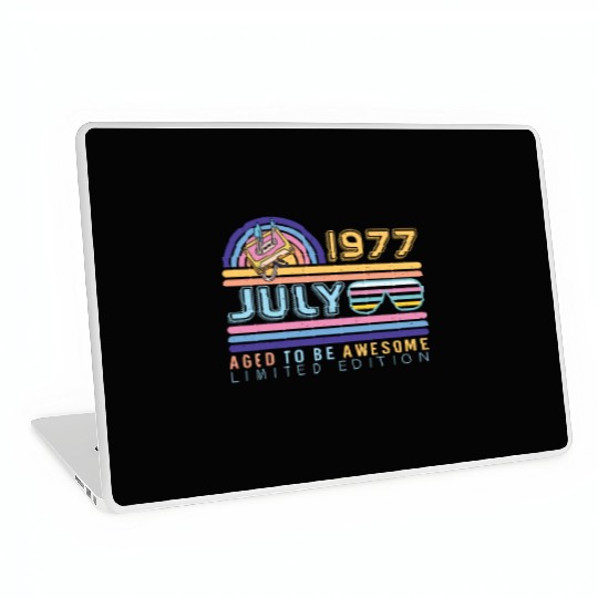 Brilliant Gift For July 1977 Laptop Skins