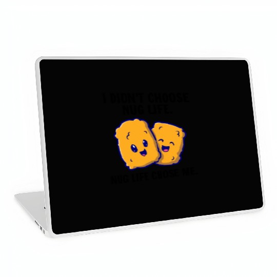 Chicken Nuggets Fast Food Funny Saying Laptop Skins