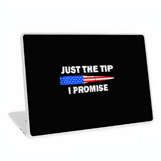 Just the tip I promise. Funny veterans day Laptop Skins