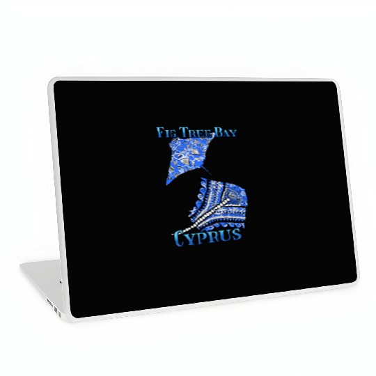 Fig Tree Bay Vacation Tribal Stingrays Laptop Skins