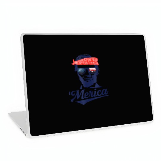 Funny Abraham Lincoln Laptop Skins