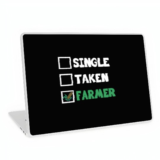 Farming single taken farmer animal farmers farm Laptop Skins