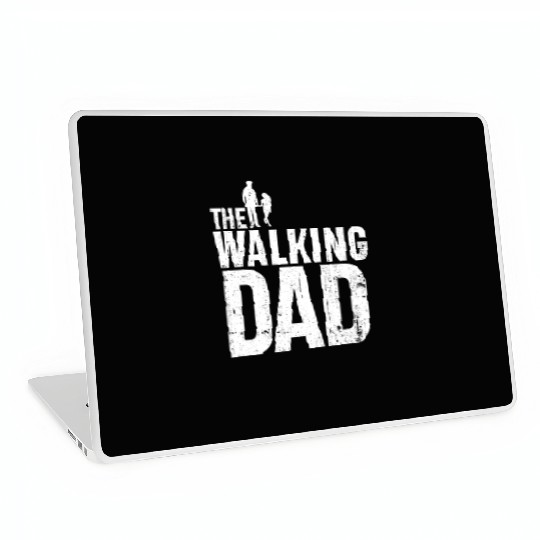 The walking dad Laptop Skins