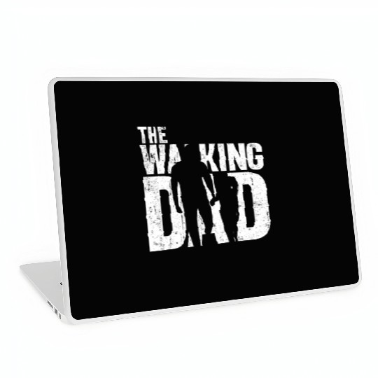 The walking dad Laptop Skins