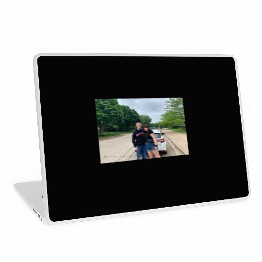 Emily and her boyfriend Laptop Skins