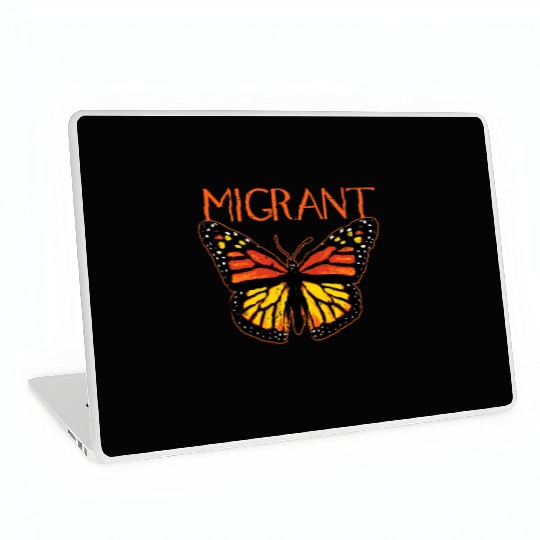 Monarch Butterfly Migration Funny Butterfly Lover Laptop Skins