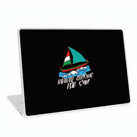 Sailing Sailboat Boating Retirement Plan Yacht Laptop Skins