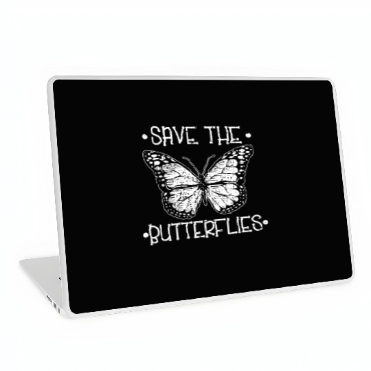Save The Butterflies Monarch Vintage Collection Laptop Skins