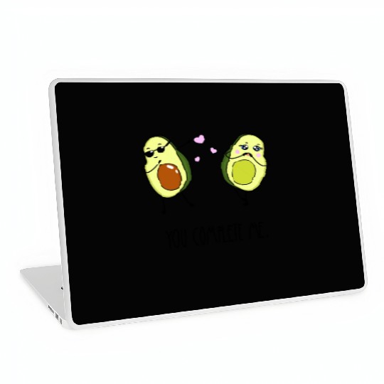 You complete me - Avocado <3 Laptop Skins