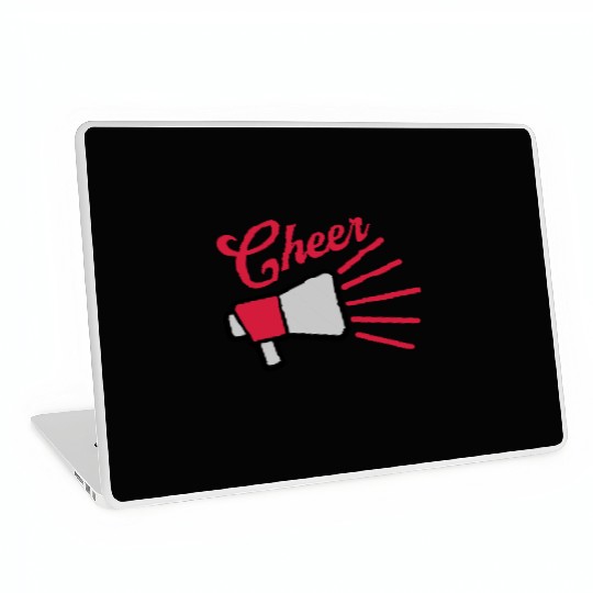 Cheer megaphone speak symbol Laptop Skins