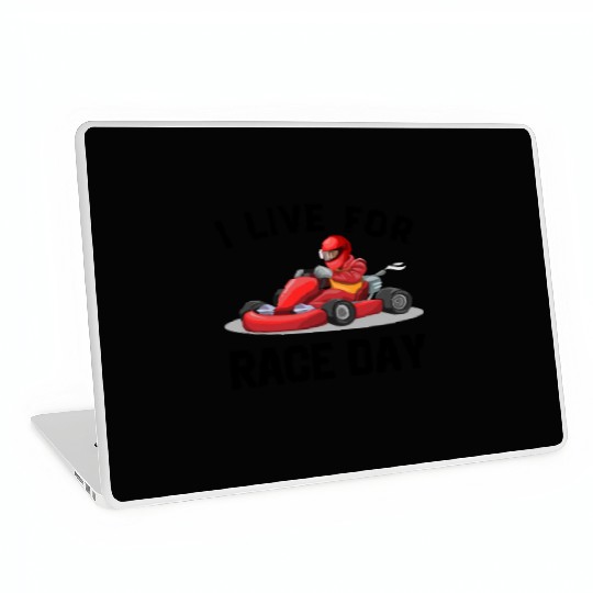 I Live For Race Day Laptop Skins
