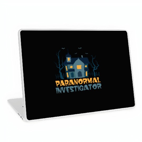Ghost Hunting Paranormal Investigator Laptop Skins
