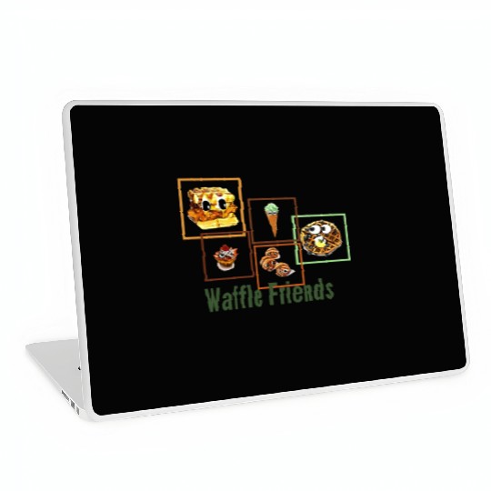 Waffle Friends Laptop Skins