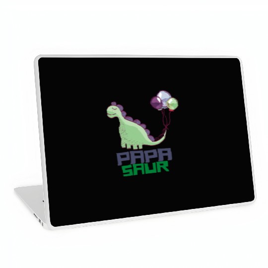 PAPA SAUR, Father's Day Laptop Skins