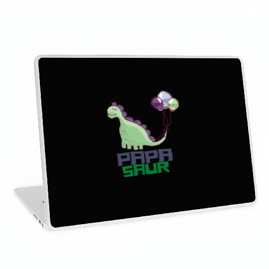 PAPA SAUR, Father's Day Laptop Skins