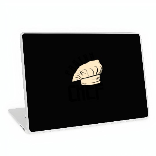 Pastry Chef Skull Baking Pastry Baked Goods Laptop Skins