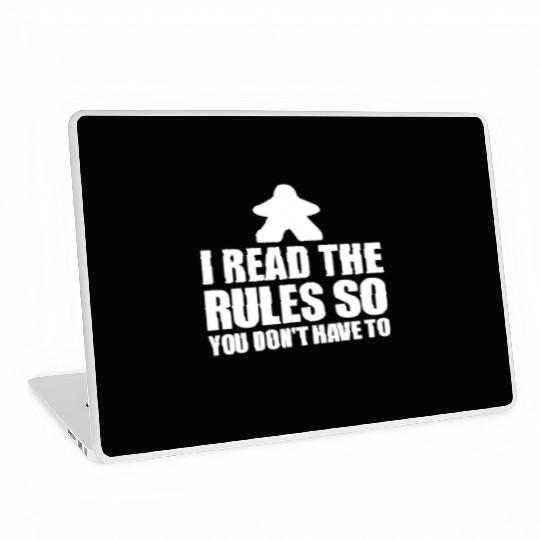 Board Game Card Laptop Skins