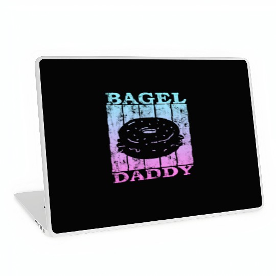 bagel dad 4 Laptop Skins