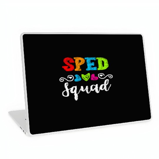 Back To School Team Gift For Special Ed Teacher Laptop Skins