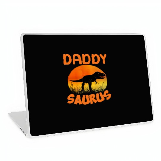 Daddysaurus Papasaurus Laptop Skins