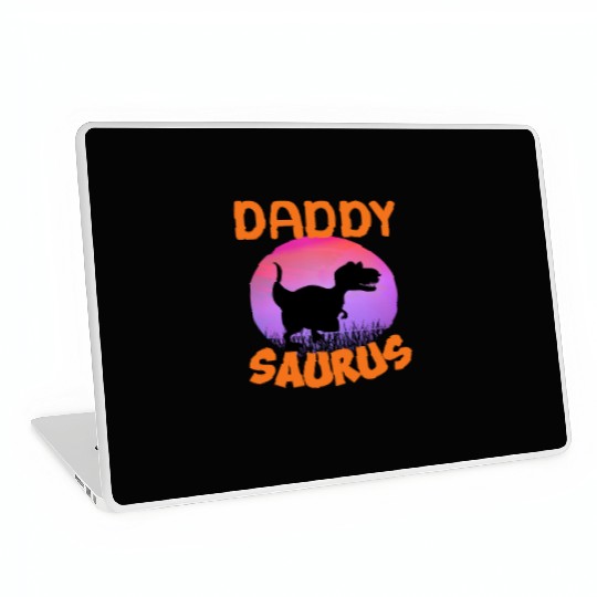 Daddysaurus Papasaurus Laptop Skins