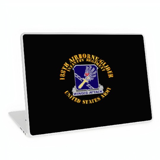 Army 188th Airborne Glider Infantry Regiment DUI X Laptop Skins