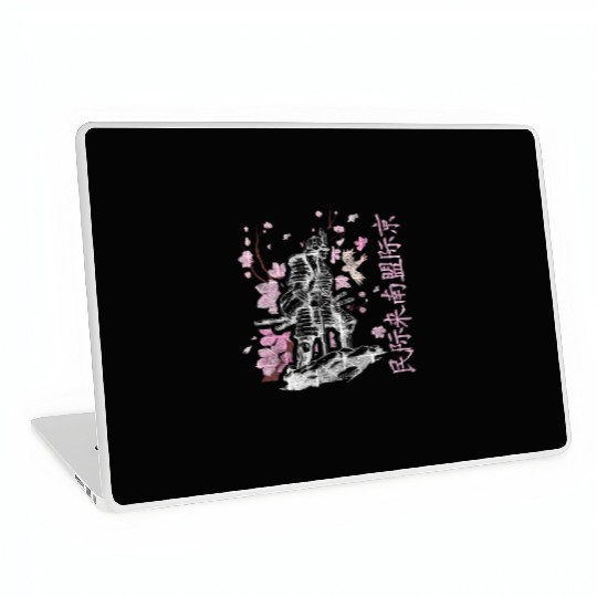 Japan Cherry Blossom Festival Spring Colorful Laptop Skins