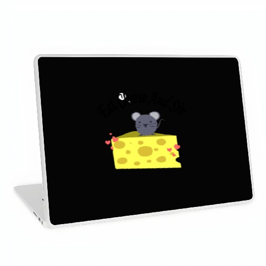 Eat cheese and sin, Best Street art! Classic Laptop Skins