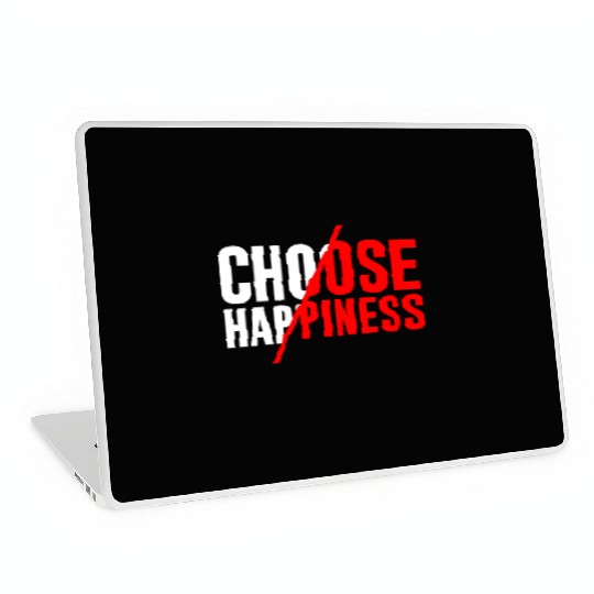 Choose Happiness Laptop Skins