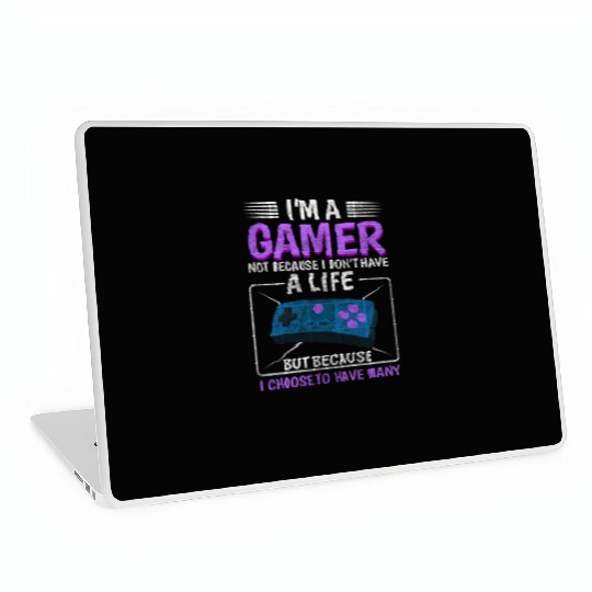 Game Nerd Console Laptop Skins