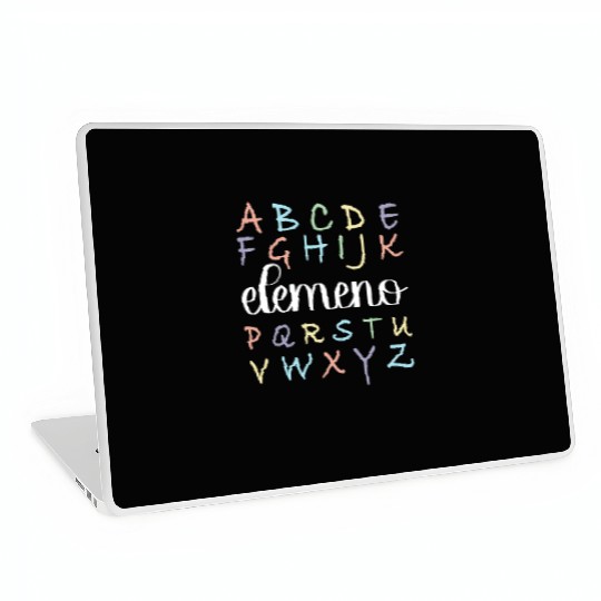 ABC Elemeno, Kindergarten Teacher, Teacher Laptop Skins