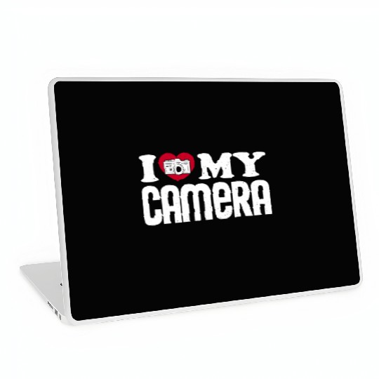 Photography Camera Lens I Love My Laptop Skins