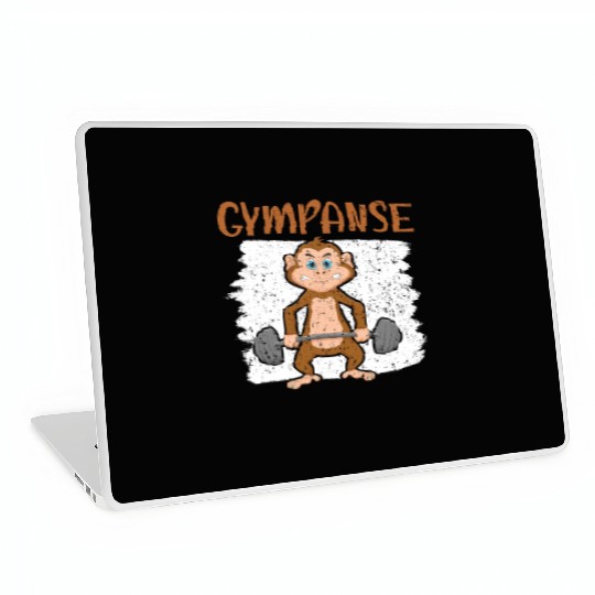 Gympanse Chimpanzee Monkey Animal Zookeeper Laptop Skins