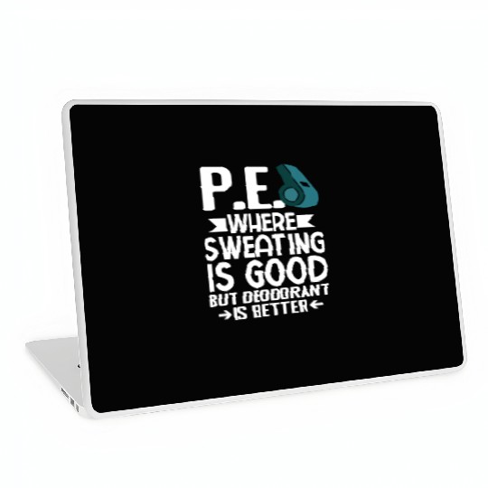 PE Teacher Education Gym Physical Education Laptop Skins