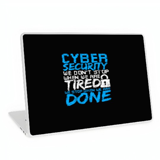 Cyber Security Specialist Funny Hacker Laptop Skins