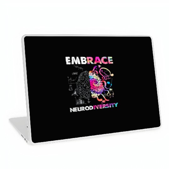 Embrace Neurodiversity Autism Awareness Laptop Skins