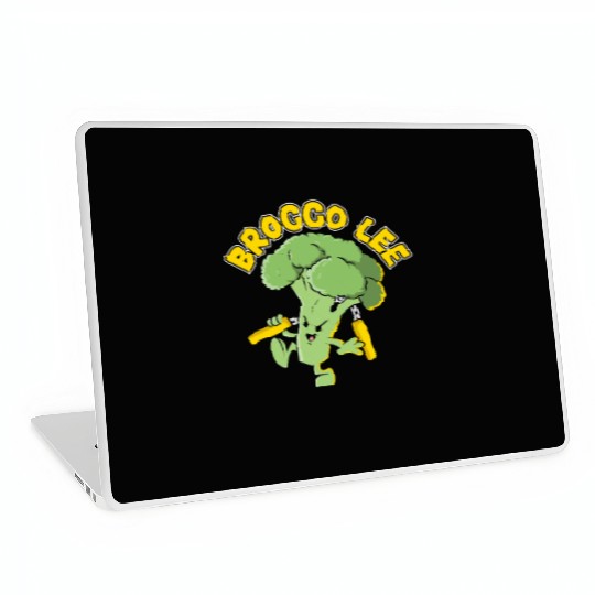 Brocco Lee Vegetable Vegetarian Vegan Broccoli Laptop Skins