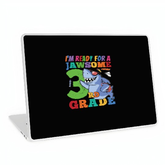 Third Grader Awesome Kid Back To School Gift Idea Laptop Skins
