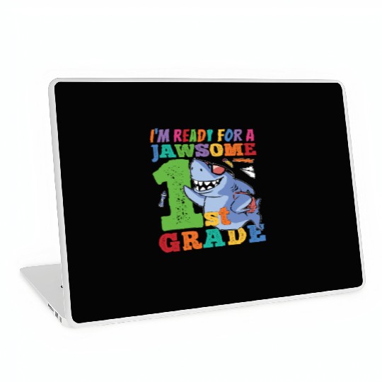 First Grader Awesome Back To School Lifestyle Gift Laptop Skins
