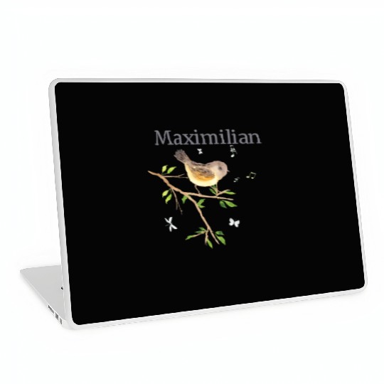 Waldier Vogel Name Maximilian Laptop Skins