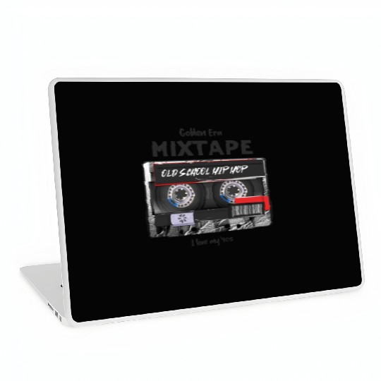 Old School Hip Hop cassette Laptop Skins