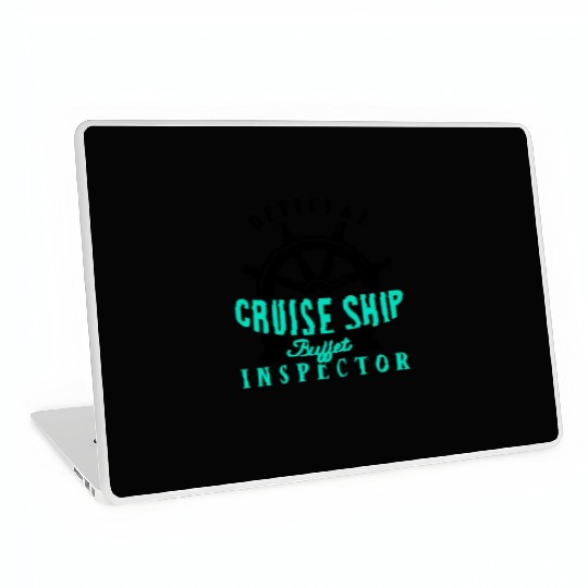 Funny Cruise Ship Buffet Inspector Partners Laptop Skins