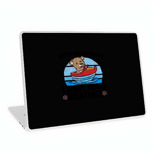 Sailing Sailboat Boating Kid Child Yacht Boat Laptop Skins