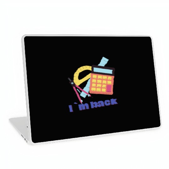 Back to school day Funny Laptop Skins
