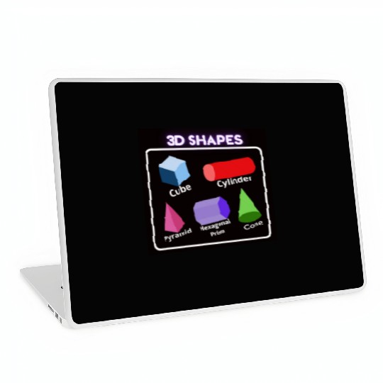 Preschool Homeschool,Learn Shapes For Kids Laptop Skins