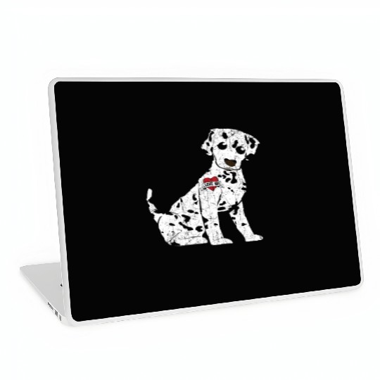Spot Squad Dalmatian Owner Dog Lover Mothers Day Laptop Skins