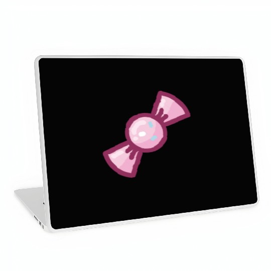 Cute Pink Sprinkled Candy Laptop Skins